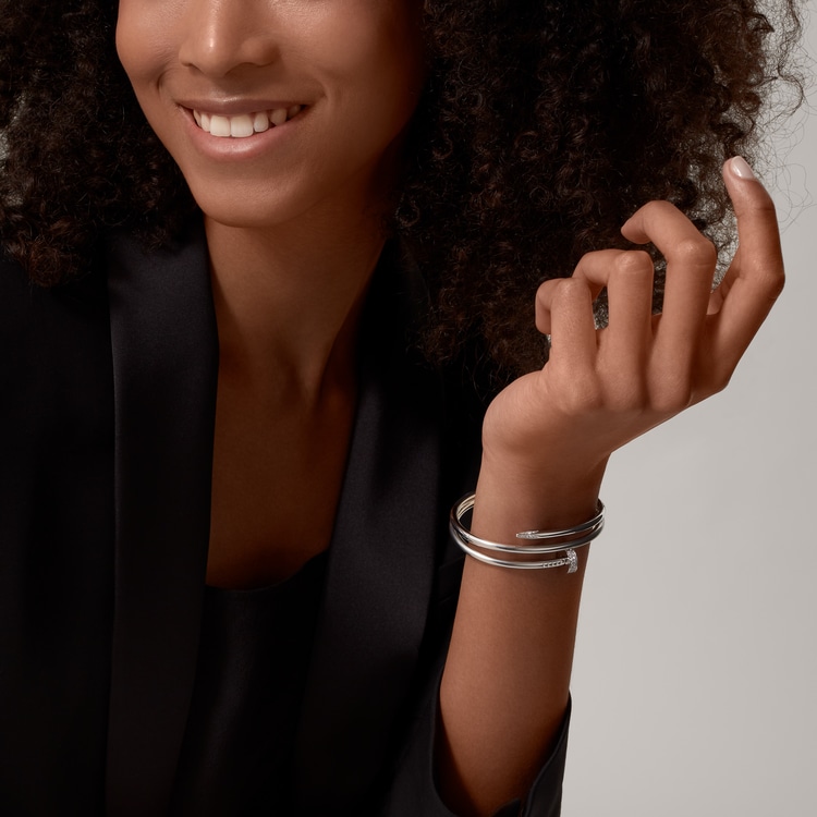 Cartier Juste un Clou bracelet, double, diamonds - Image 4